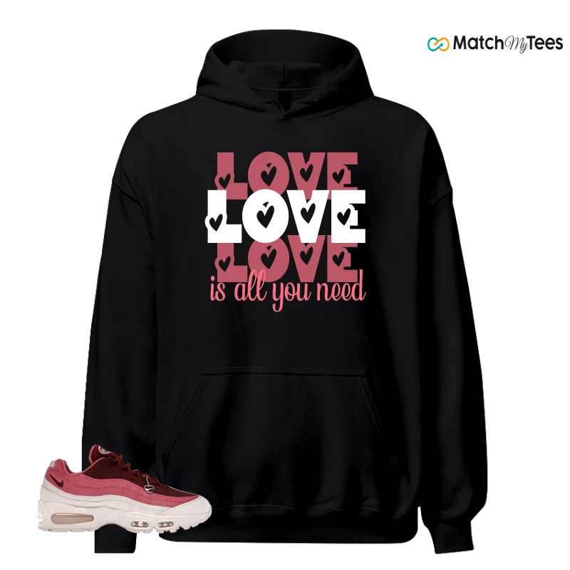 NIKE AIR MAX 95 WMNS OG BIG BUBBLE VALENTINE’S DAY SNEAKER Matching Tees hoodie