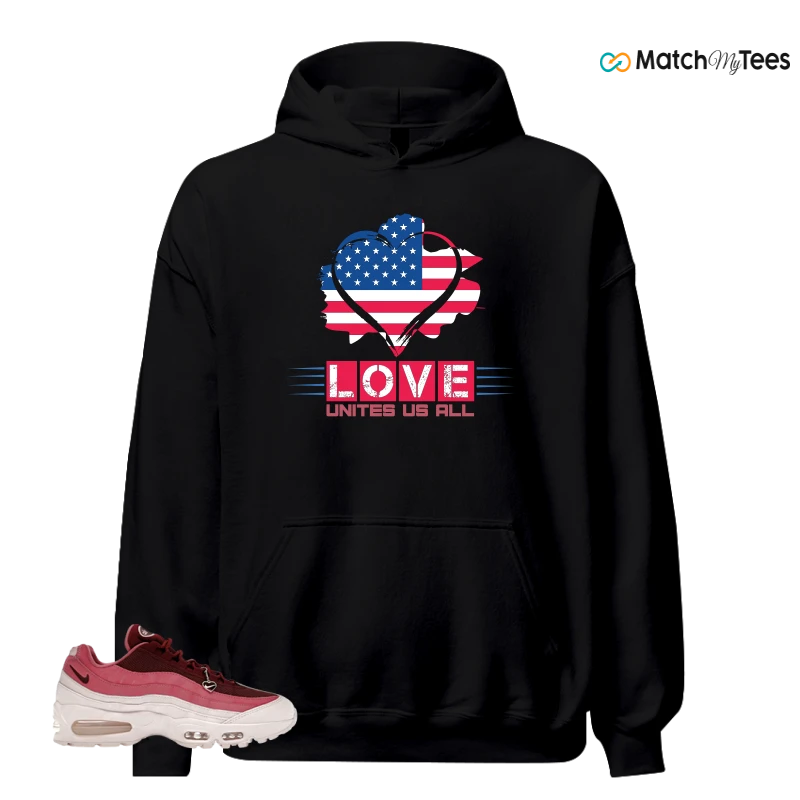 NIKE AIR MAX 95 WMNS OG BIG BUBBLE VALENTINE’S DAY SNEAKER Matching Tees hoodie