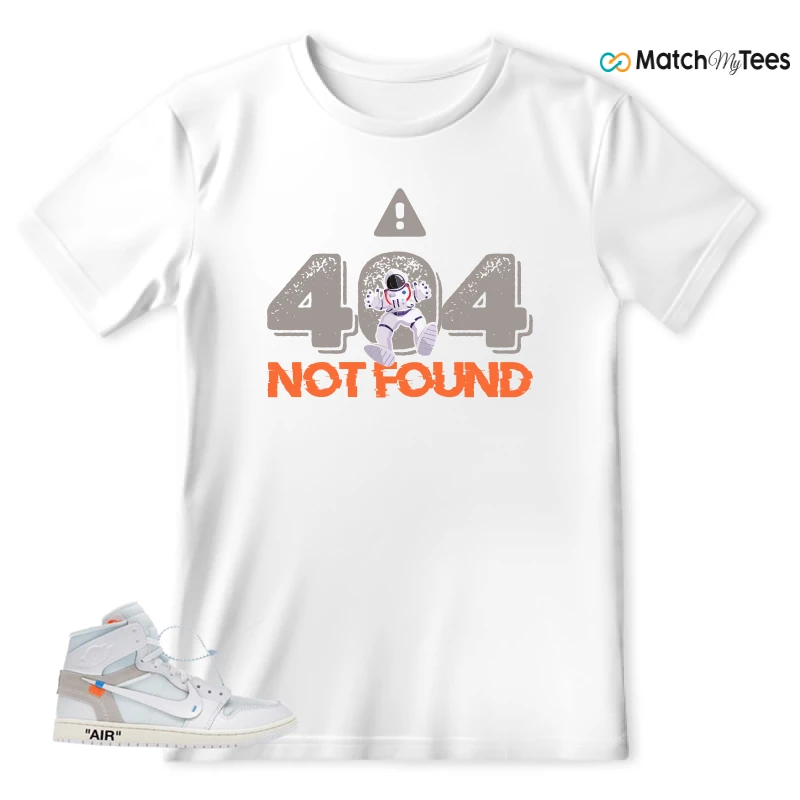 NEKE AIR JORDAN 1 RETRO HIGH OG VIRGIL ABLOH ARCHIVE ALASKA SNEAKER Matching Tees t-shirt