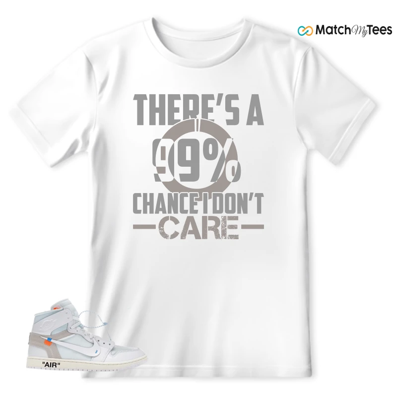 NEKE AIR JORDAN 1 RETRO HIGH OG VIRGIL ABLOH ARCHIVE ALASKA SNEAKER Matching Tees t-shirt