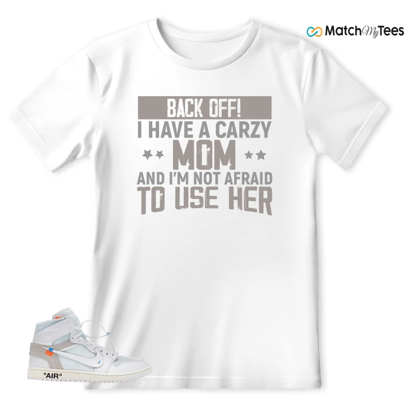 NEKE AIR JORDAN 1 RETRO HIGH OG VIRGIL ABLOH ARCHIVE ALASKA SNEAKER Matching Tees t-shirt