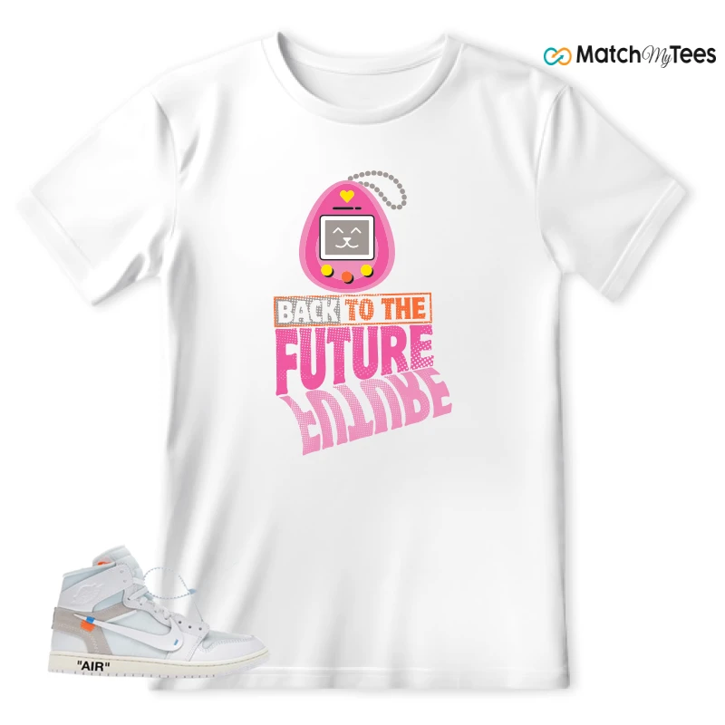 NEKE AIR JORDAN 1 RETRO HIGH OG VIRGIL ABLOH ARCHIVE ALASKA SNEAKER Matching Tees t-shirt