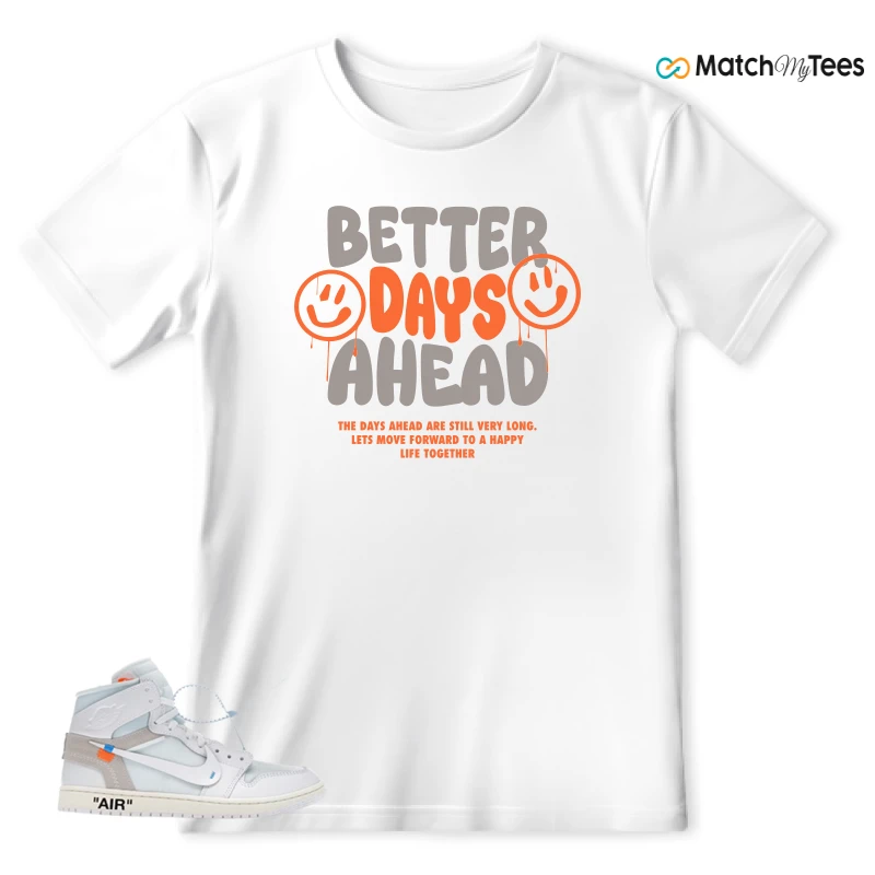 NEKE AIR JORDAN 1 RETRO HIGH OG VIRGIL ABLOH ARCHIVE ALASKA SNEAKER Matching Tees t-shirt