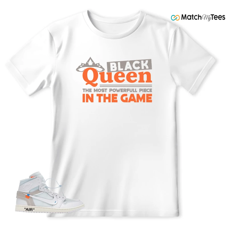 NEKE AIR JORDAN 1 RETRO HIGH OG VIRGIL ABLOH ARCHIVE ALASKA SNEAKER Matching Tees t-shirt