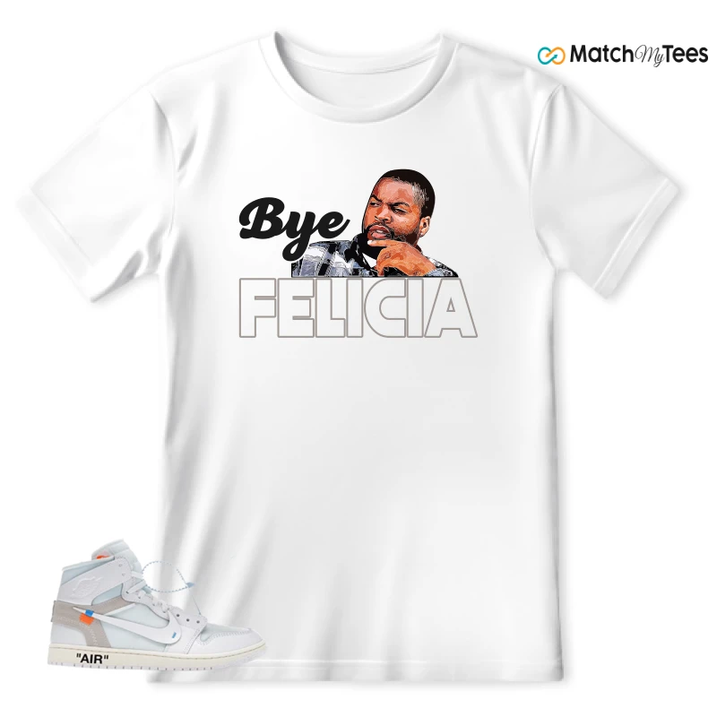 NEKE AIR JORDAN 1 RETRO HIGH OG VIRGIL ABLOH ARCHIVE ALASKA SNEAKER Matching Tees t-shirt