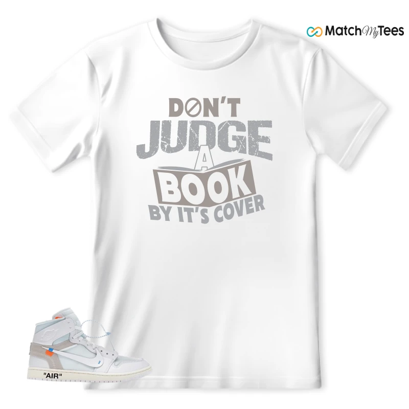 NEKE AIR JORDAN 1 RETRO HIGH OG VIRGIL ABLOH ARCHIVE ALASKA SNEAKER Matching Tees t-shirt