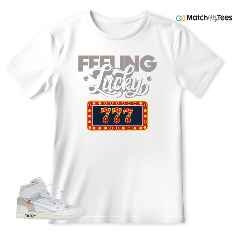NEKE AIR JORDAN 1 RETRO HIGH OG VIRGIL ABLOH ARCHIVE ALASKA SNEAKER Matching Tees t-shirt