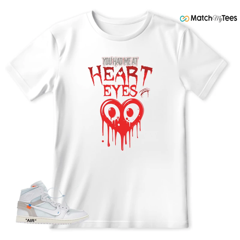 NEKE AIR JORDAN 1 RETRO HIGH OG VIRGIL ABLOH ARCHIVE ALASKA SNEAKER Matching Tees t-shirt