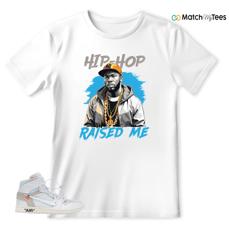 NEKE AIR JORDAN 1 RETRO HIGH OG VIRGIL ABLOH ARCHIVE ALASKA SNEAKER Matching Tees t-shirt