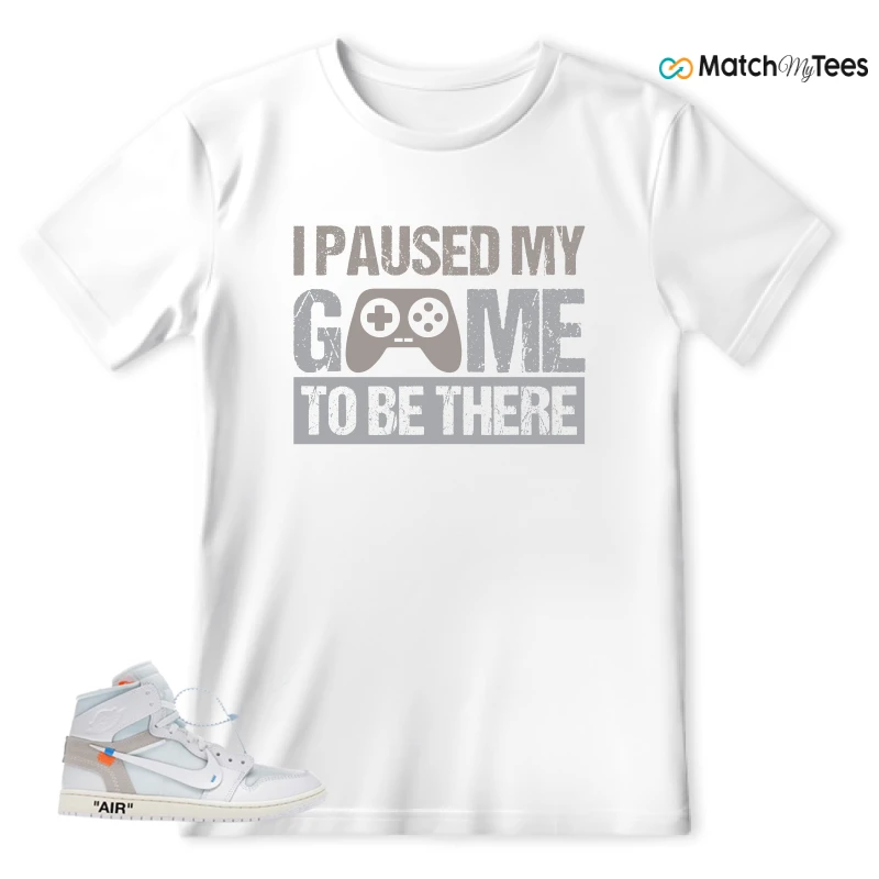 NEKE AIR JORDAN 1 RETRO HIGH OG VIRGIL ABLOH ARCHIVE ALASKA SNEAKER Matching Tees t-shirt