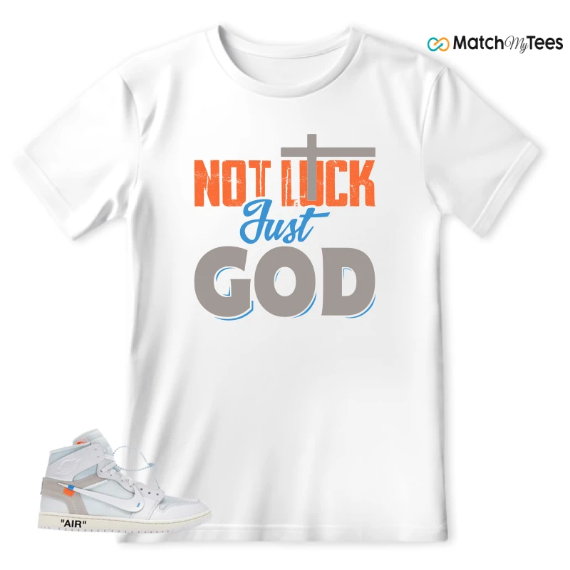 NEKE AIR JORDAN 1 RETRO HIGH OG VIRGIL ABLOH ARCHIVE ALASKA SNEAKER Matching Tees t-shirt