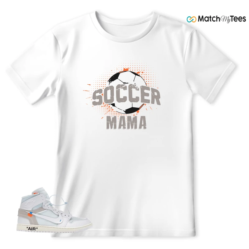 NEKE AIR JORDAN 1 RETRO HIGH OG VIRGIL ABLOH ARCHIVE ALASKA SNEAKER Matching Tees t-shirt