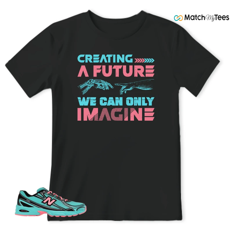 NEW BALANCE 740V2 CYBER JADE SNEAKER Matching Tees t-shirt