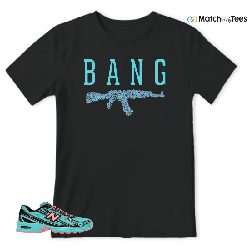 NEW BALANCE 740V2 CYBER JADE SNEAKER Matching Tees t-shirt