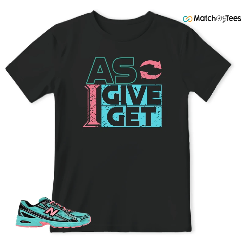 NEW BALANCE 740V2 CYBER JADE SNEAKER Matching Tees t-shirt
