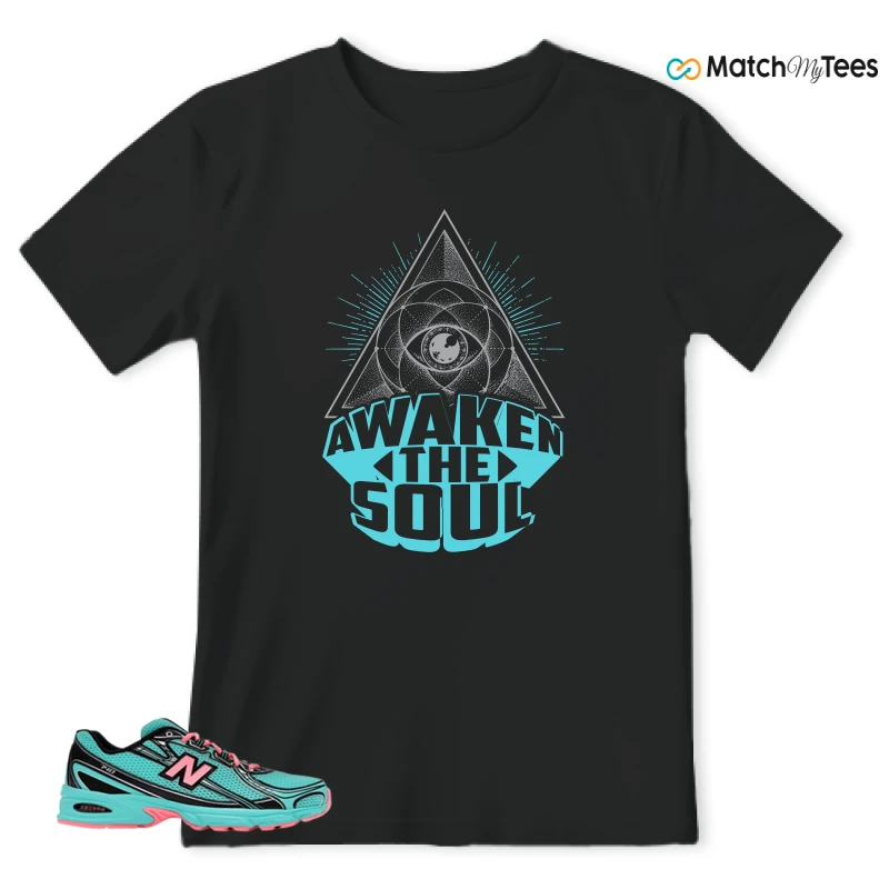 NEW BALANCE 740V2 CYBER JADE SNEAKER Matching Tees t-shirt