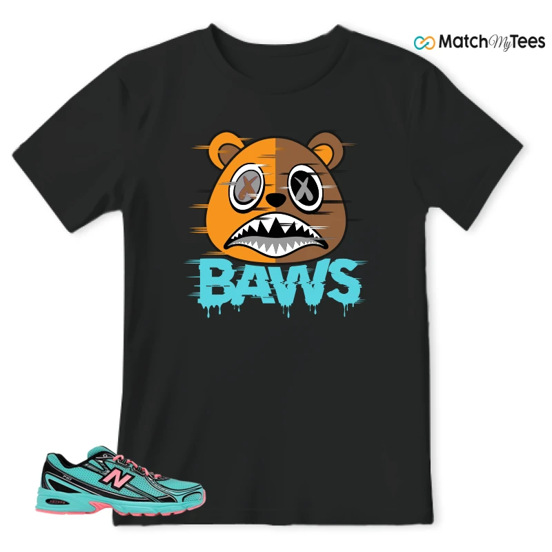 NEW BALANCE 740V2 CYBER JADE SNEAKER Matching Tees t-shirt