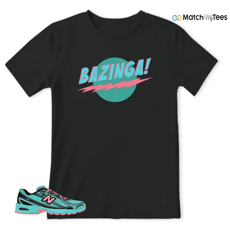 NEW BALANCE 740V2 CYBER JADE SNEAKER Matching Tees t-shirt