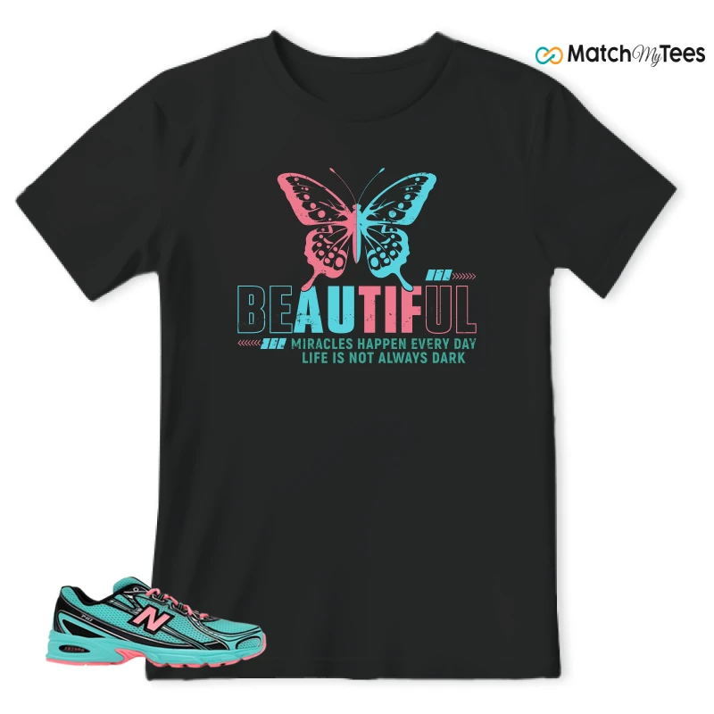 NEW BALANCE 740V2 CYBER JADE SNEAKER Matching Tees t-shirt