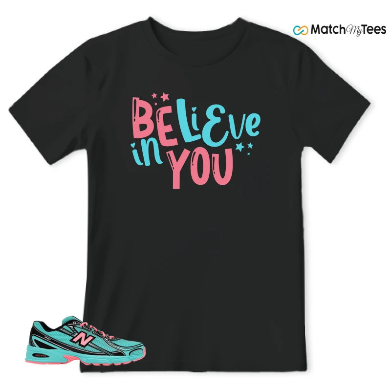 NEW BALANCE 740V2 CYBER JADE SNEAKER Matching Tees t-shirt