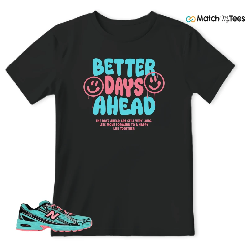 NEW BALANCE 740V2 CYBER JADE SNEAKER Matching Tees t-shirt