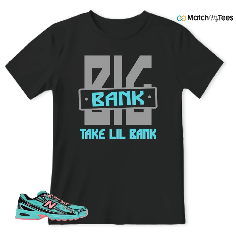 NEW BALANCE 740V2 CYBER JADE SNEAKER Matching Tees t-shirt