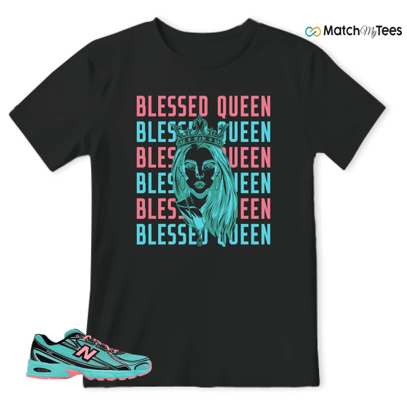 NEW BALANCE 740V2 CYBER JADE SNEAKER Matching Tees t-shirt