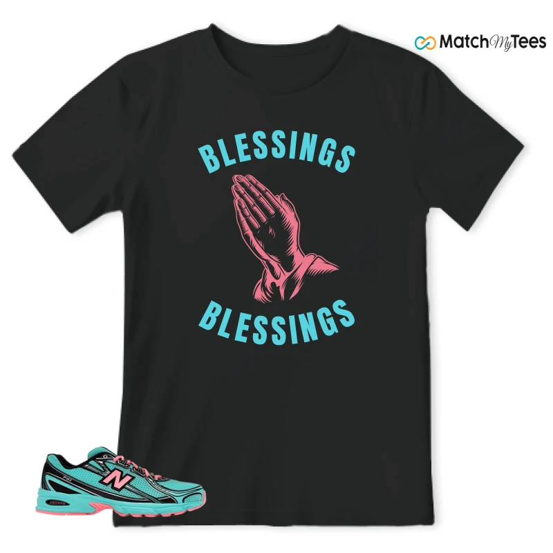NEW BALANCE 740V2 CYBER JADE SNEAKER Matching Tees t-shirt