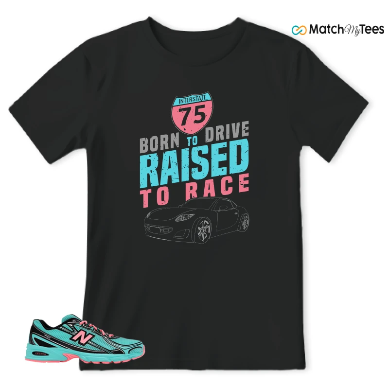 NEW BALANCE 740V2 CYBER JADE SNEAKER Matching Tees t-shirt
