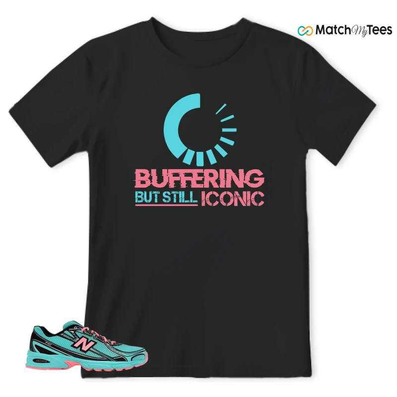 NEW BALANCE 740V2 CYBER JADE SNEAKER Matching Tees t-shirt