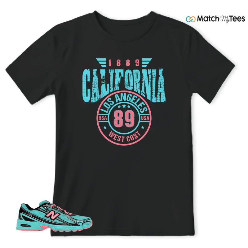 NEW BALANCE 740V2 CYBER JADE SNEAKER Matching Tees t-shirt