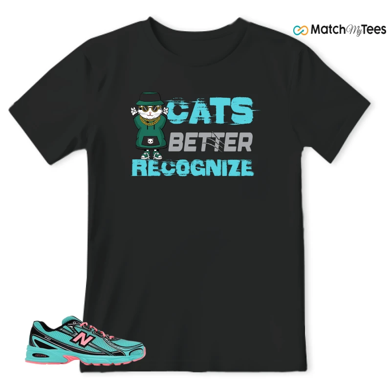 NEW BALANCE 740V2 CYBER JADE SNEAKER Matching Tees t-shirt