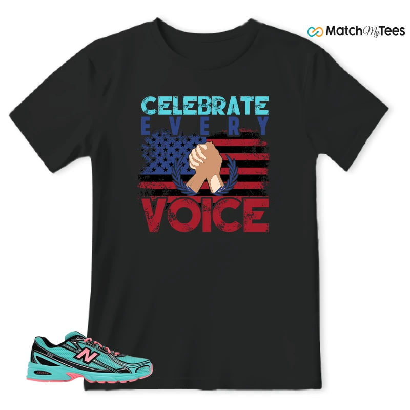NEW BALANCE 740V2 CYBER JADE SNEAKER Matching Tees t-shirt