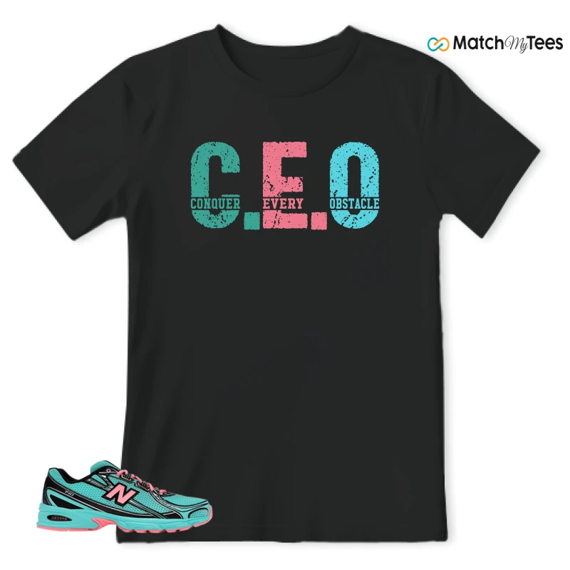 NEW BALANCE 740V2 CYBER JADE SNEAKER Matching Tees t-shirt