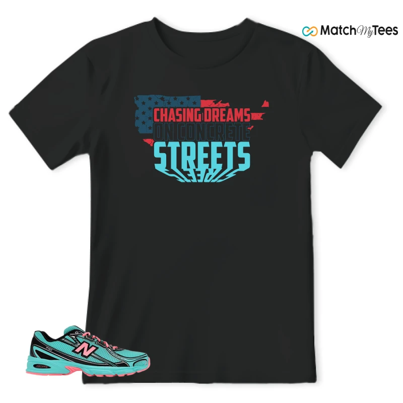 NEW BALANCE 740V2 CYBER JADE SNEAKER Matching Tees t-shirt