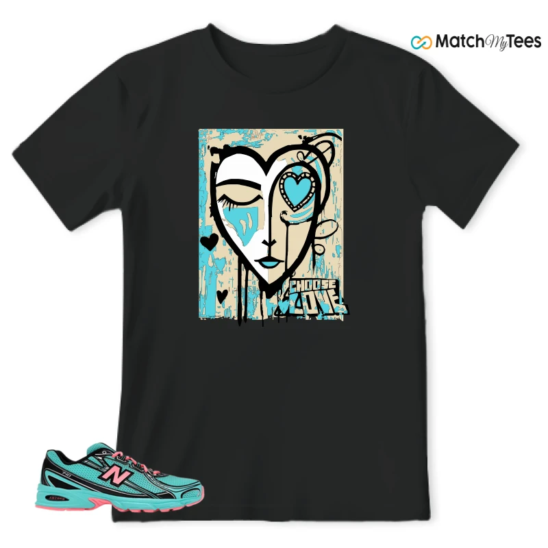 NEW BALANCE 740V2 CYBER JADE SNEAKER Matching Tees t-shirt