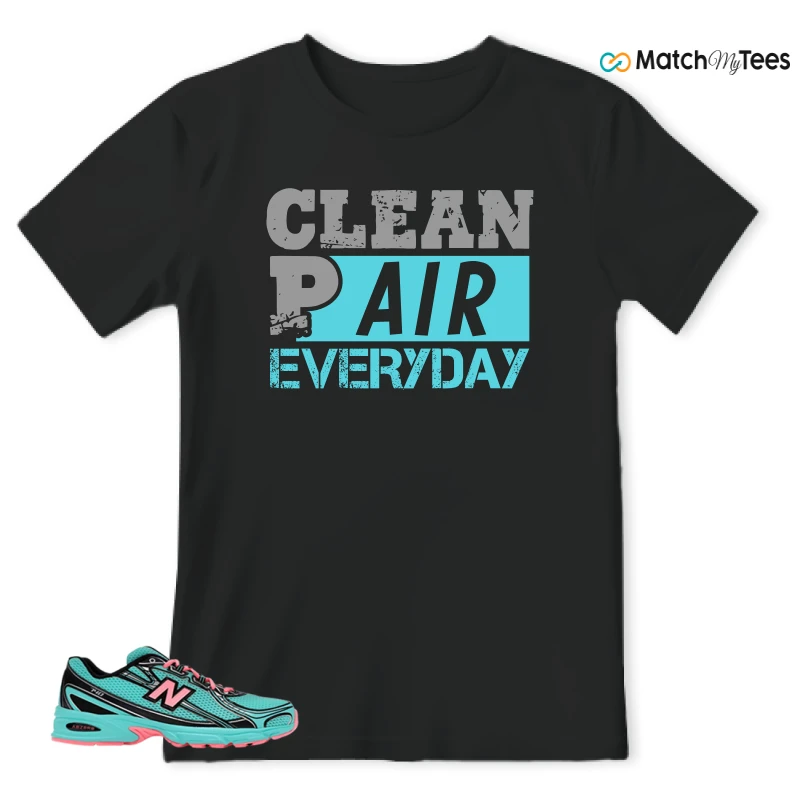 NEW BALANCE 740V2 CYBER JADE SNEAKER Matching Tees t-shirt
