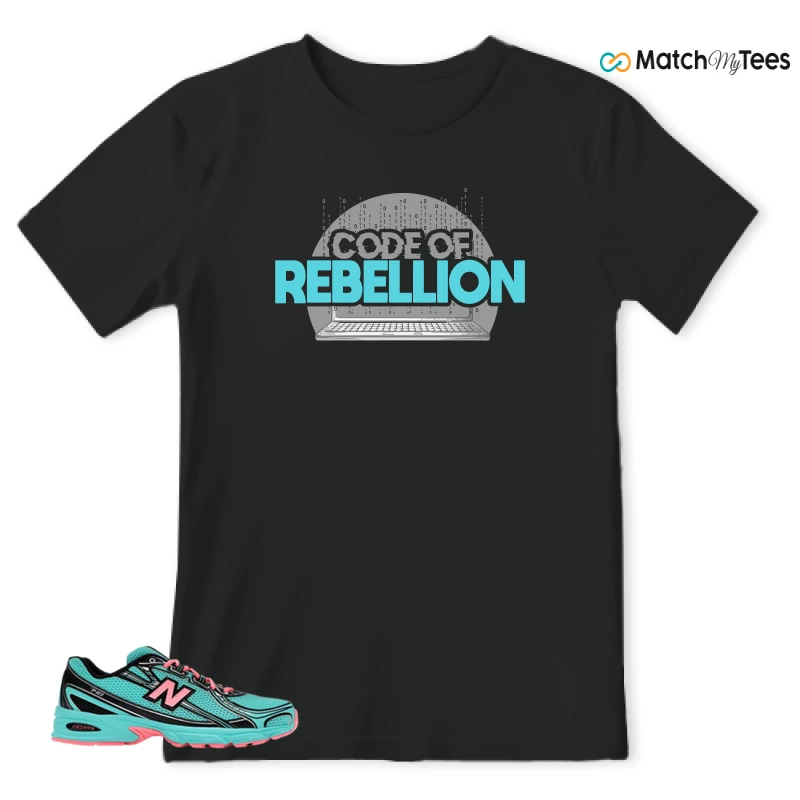 NEW BALANCE 740V2 CYBER JADE SNEAKER Matching Tees t-shirt