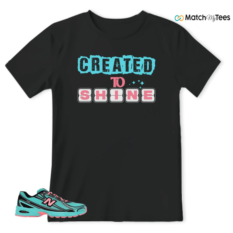 NEW BALANCE 740V2 CYBER JADE SNEAKER Matching Tees t-shirt