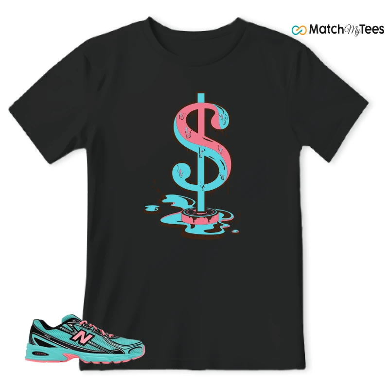 NEW BALANCE 740V2 CYBER JADE SNEAKER Matching Tees t-shirt