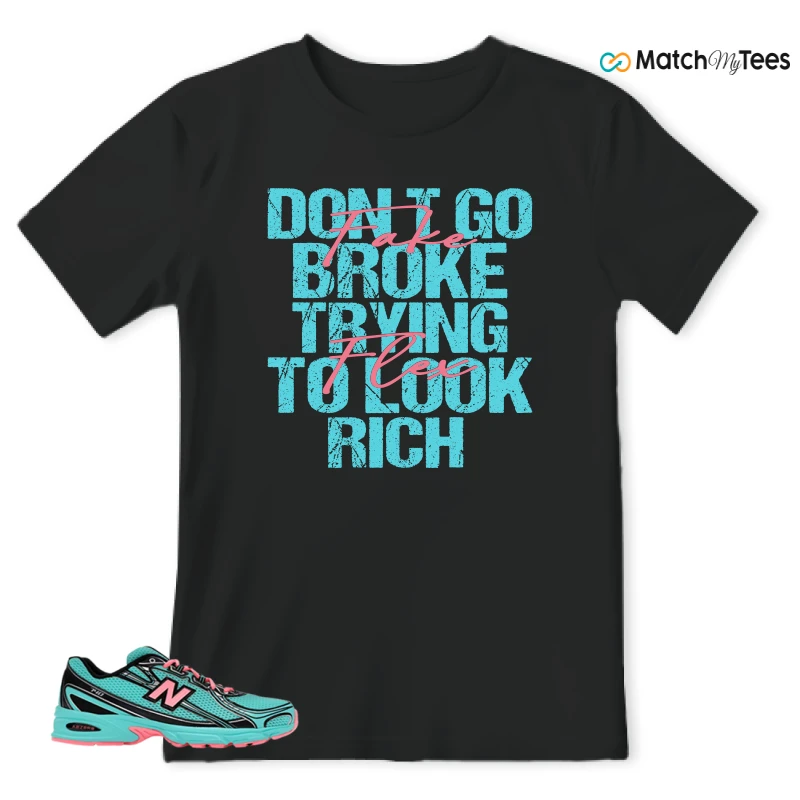 NEW BALANCE 740V2 CYBER JADE SNEAKER Matching Tees t-shirt