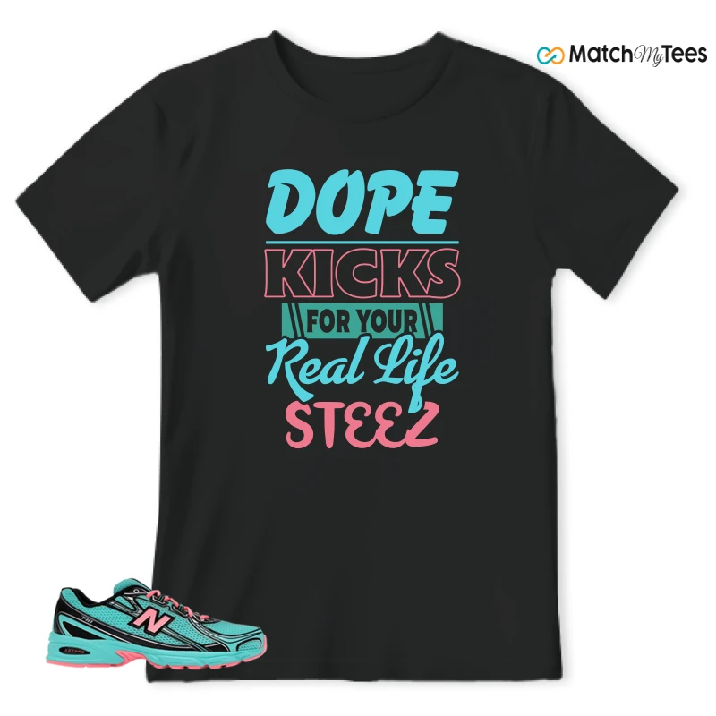 NEW BALANCE 740V2 CYBER JADE SNEAKER Matching Tees t-shirt
