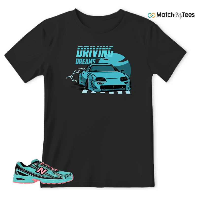 NEW BALANCE 740V2 CYBER JADE SNEAKER Matching Tees t-shirt