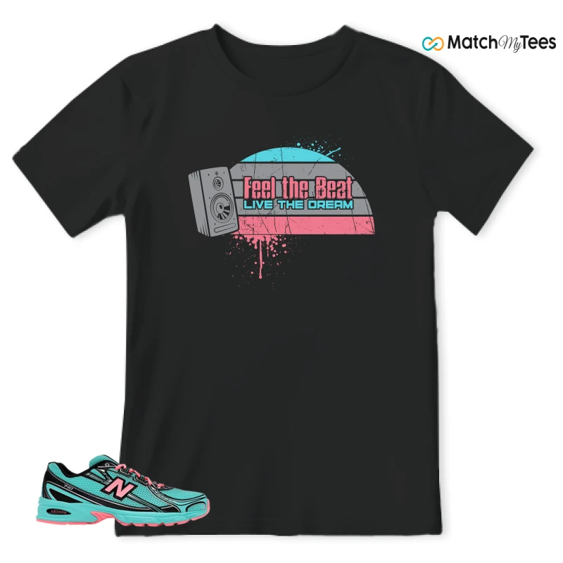 NEW BALANCE 740V2 CYBER JADE SNEAKER Matching Tees t-shirt