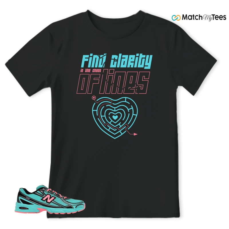 NEW BALANCE 740V2 CYBER JADE SNEAKER Matching Tees t-shirt