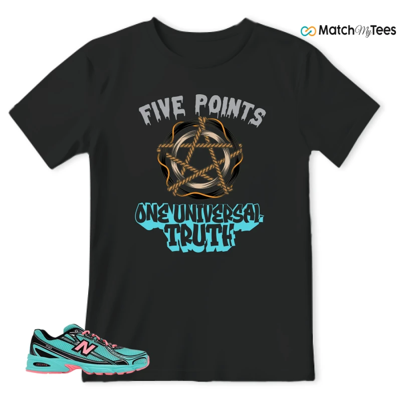 NEW BALANCE 740V2 CYBER JADE SNEAKER Matching Tees t-shirt
