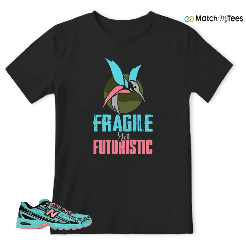 NEW BALANCE 740V2 CYBER JADE SNEAKER Matching Tees t-shirt