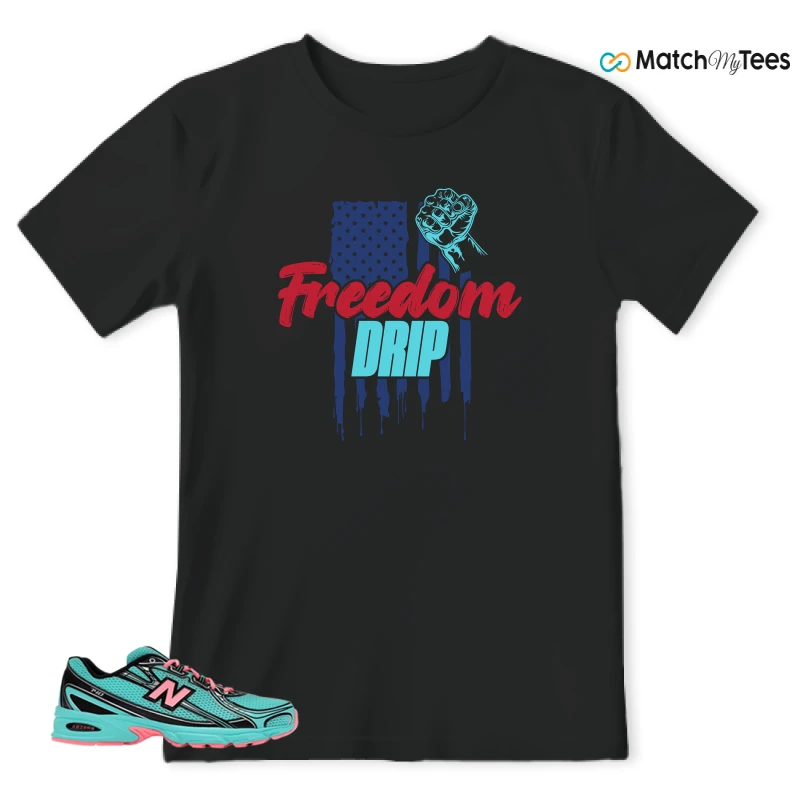 NEW BALANCE 740V2 CYBER JADE SNEAKER Matching Tees t-shirt