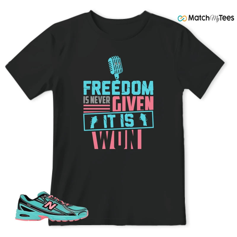 NEW BALANCE 740V2 CYBER JADE SNEAKER Matching Tees t-shirt