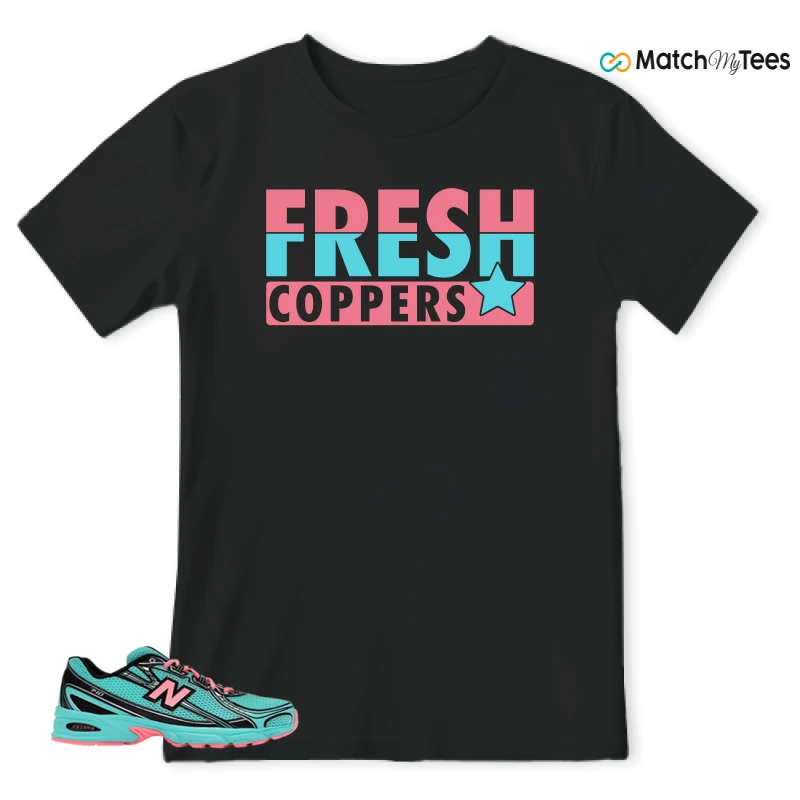NEW BALANCE 740V2 CYBER JADE SNEAKER Matching Tees t-shirt